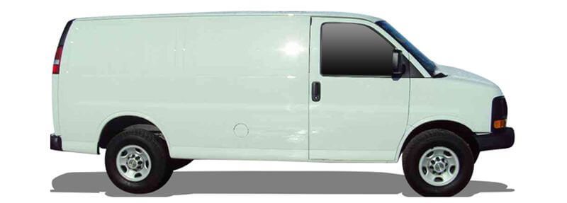 Brugte CHEVROLET EXPRESS 1500 Standard Passenger Van