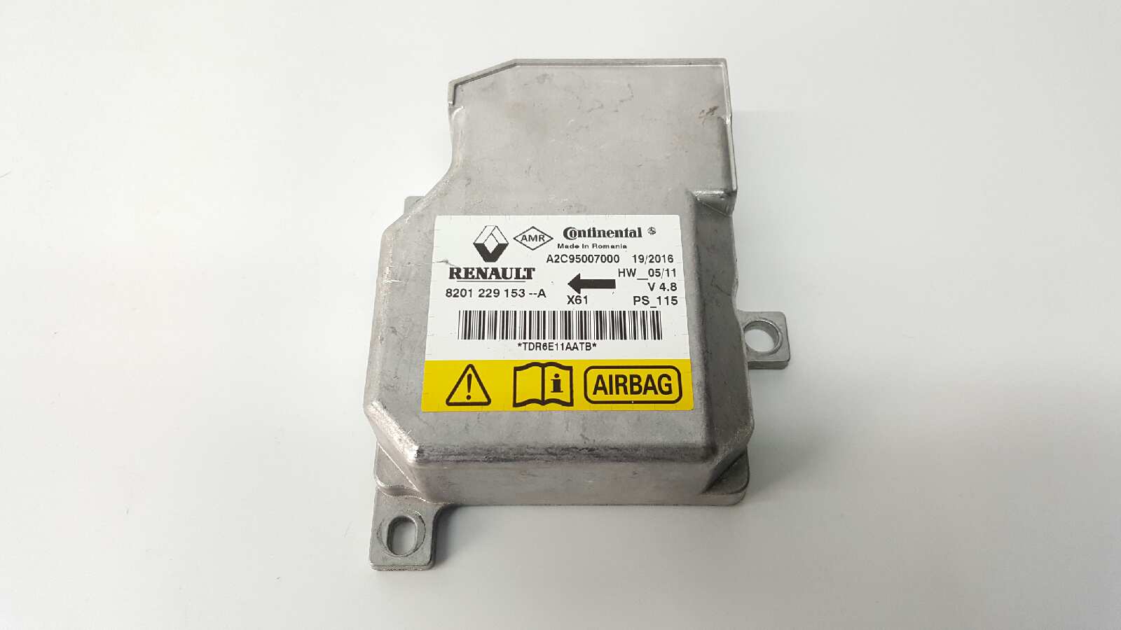 Airbag Kit RENAULT KANGOO / GRAND KANGOO (KW0/1_) 1.5 dCi 75 (KW07