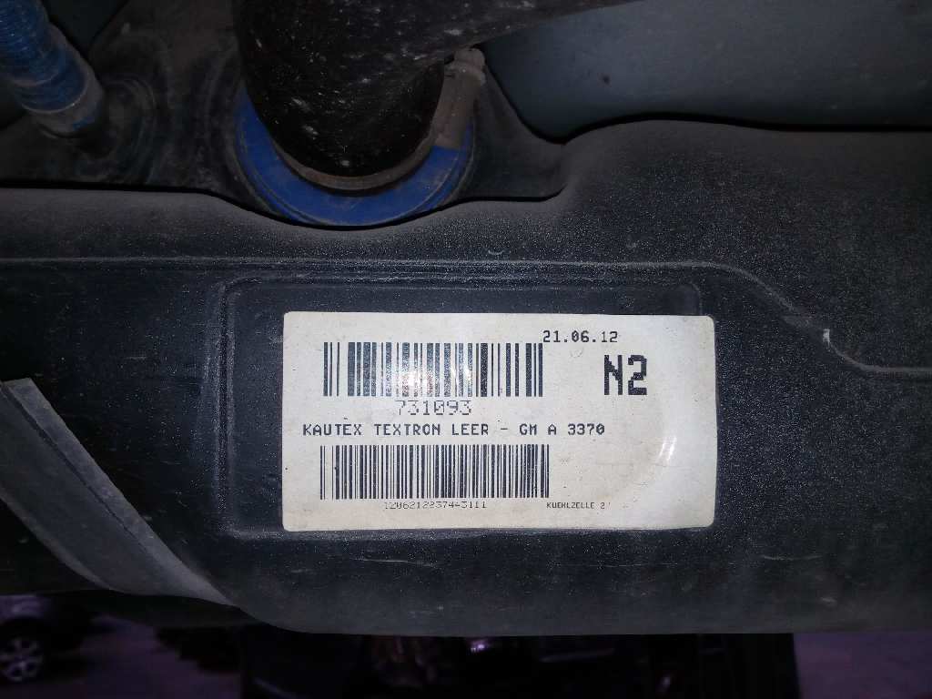 Fuel tank OPEL ZAFIRA / ZAFIRA FAMILY B (A05) 1.7 CDTI (M75) 2669919