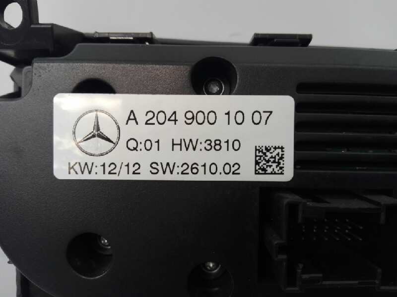 Climate Control Mercedes Benz C Class W204 C 220 Cdi 204 002 A2049001007 B Parts