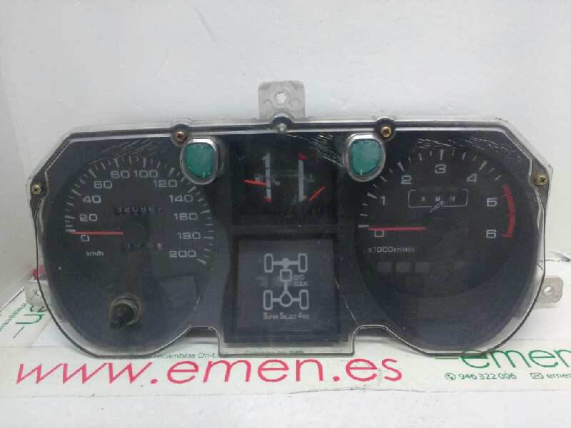 Quadro Strumenti Mitsubishi Pajero Ii V3 W V2 W V4 W 2 8 Td V46w V26w Mr233354 B Parts