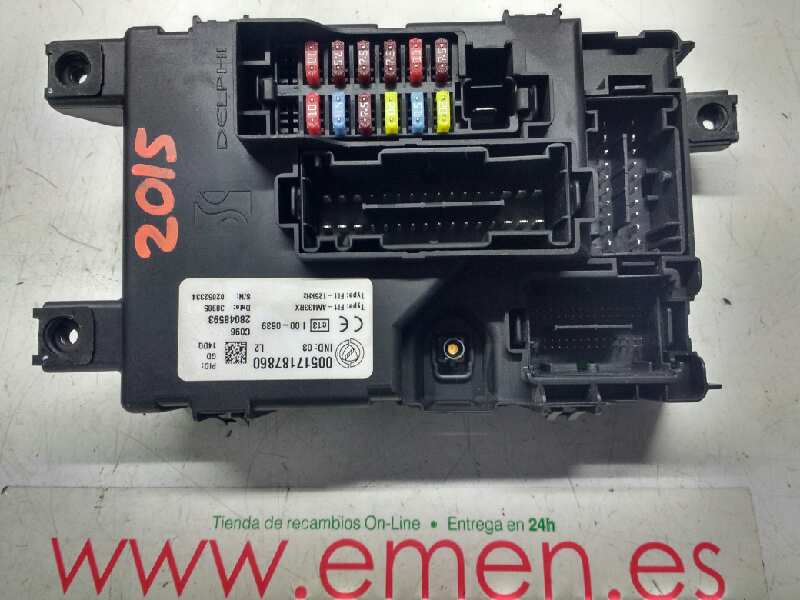 Fuse Box Fiat Grande Punto 199 1 4 199 Axb11 199 Axb1a