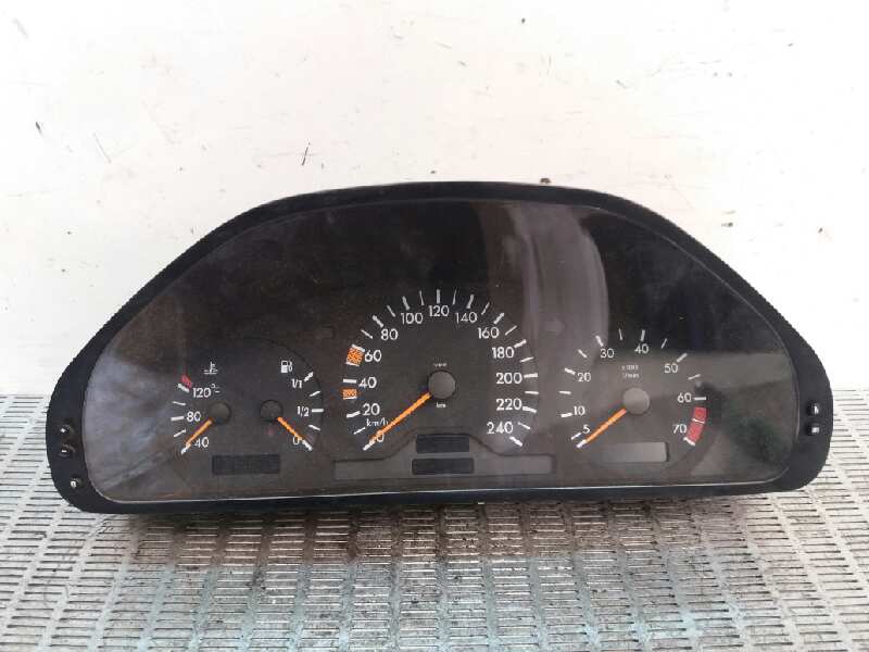 6 MONTH WARRANTY WHITE 2000 Mercedes Benz c230 speedometer instrument cluster