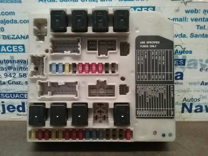 Fuse Box NISSAN MICRA C+C III (K12) 1.4 16V 284B7AX61A BParts