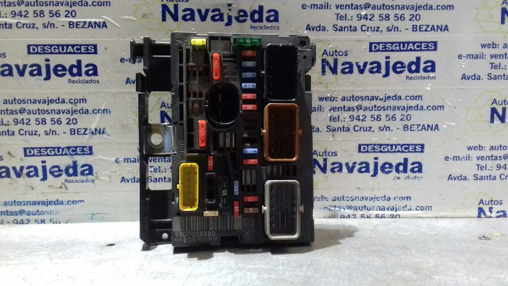 Fuse Box Citroen Berlingo Multispace B9 1 6 Hdi 75 Bluehdi 75
