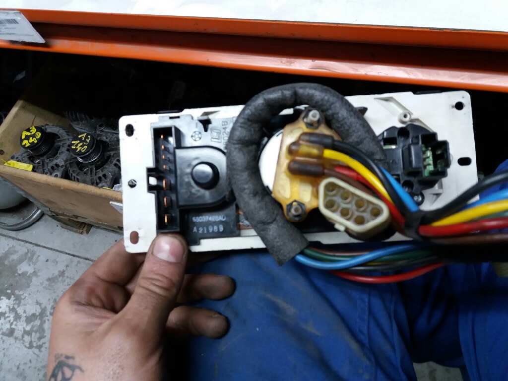 Climate control JEEP CHEROKEE (XJ) 2.5 TD 4x4 BParts