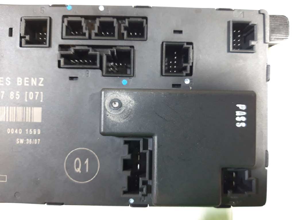 Comfort control module MERCEDESBENZ ECLASS (W211) E 200 CDI (211.007