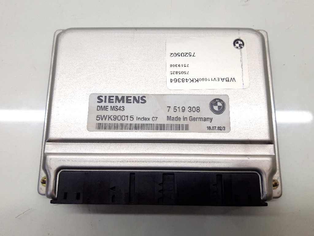 Engine control unit (ECU) BMW 3 (E46) 320 i 6921657 | B-Parts
