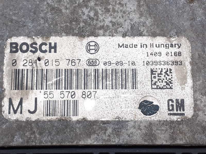 Engine control unit (ECU) OPEL ZAFIRA / ZAFIRA FAMILY B (A05) 1.9 CDTI