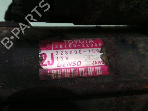 Starter TOYOTA COROLLA Verso (_E12_)  | BP5002923M8 