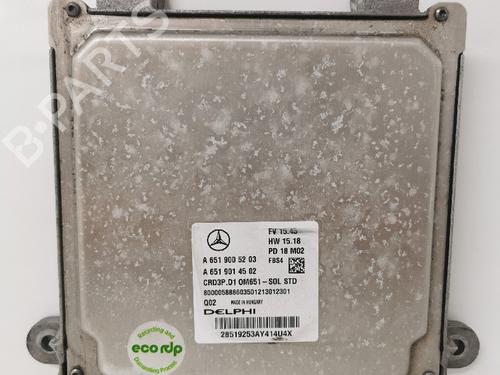 Used Engine control unit (ECU) MERCEDES-BENZ C-CLASS Coupe (C205) C 220 d (205.304) (170 hp) 9738748
