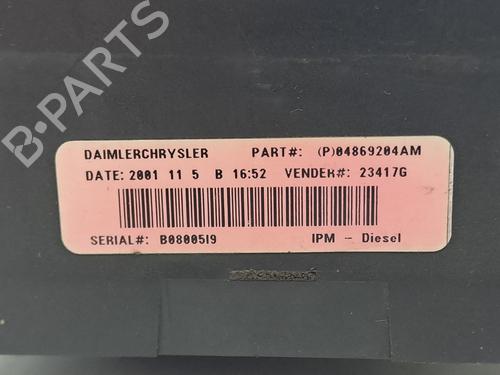 Fuse box CHRYSLER VOYAGER IV (RG, RS) 2.5 CRD | BP27973472E1 