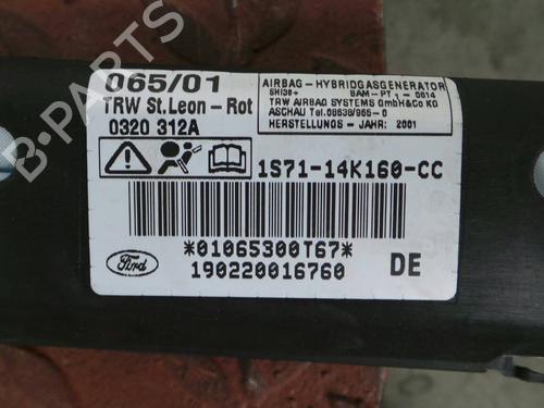Right curtain airbag FORD MONDEO III (B5Y)  | BP77014C12 