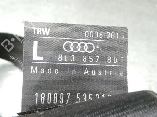 Venstre bak beltestrammer AUDI A3 (8L1)  | BP4564995C89 