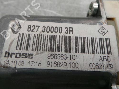 Rear right window mechanism RENAULT MEGANE III Hatchback (BZ0/1_, B3_) 1.5 dCi | BP317887C25 
