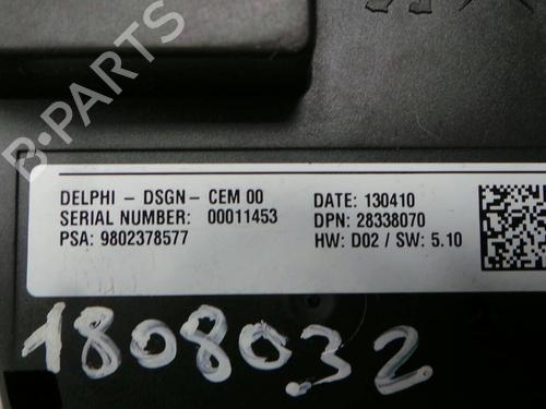 Electronic module PEUGEOT 508 I (8D_) 2.0 HDi | BP1005331M83 
