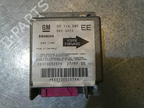 Sterownik / Moduł Airbag OPEL CORSA B (S93) 1.5 TD (F08, F68, M68) 5WK41140B  09114585