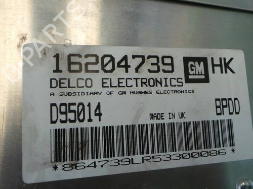 Engine control unit (ECU) OPEL CORSA B (S93) 1.2 i (F08, F68, M68) | BP25455M57 