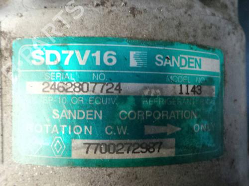 AC compressor RENAULT MEGANE I (BA0/1_) 1.4 e (BA0E, BA0V) | BP167887M34 