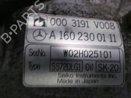 AC compressor SMART CITY-COUPE (450) 0.8 CDI (S1CLC1, 450.300, 450.301, 450.302, 450.303,... | BP1519688M34 