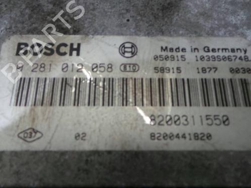 Engine control unit (ECU) RENAULT LAGUNA II (BG0/1_) 2.2 dCi (BG0F) | BP2499495M57 