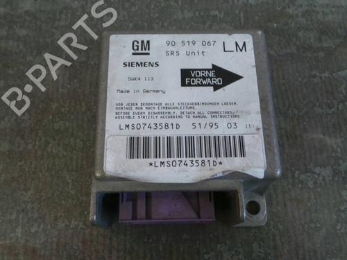 Used ECU airbags OPEL ASTRA F Estate (T92) 1.4 (F35, M35) (75 hp) 1965517