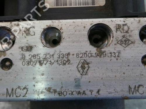 Pompa ABS RENAULT CLIO II (BB_, CB_) 1.2 16V (BB05, BB0W, BB11, BB27, BB2T, BB2U, BB2V, CB05,... | BP91498M43