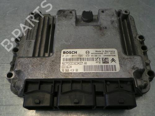 Engine control unit (ECU) CITROËN XSARA PICASSO (N68) 1.6 HDi 0281011802  9656841080  9653958980