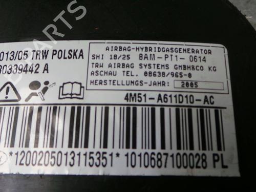 Airbag siège droit FORD FOCUS II (DA_, HCP, DP) 1.6 Ti | BP869092C14 