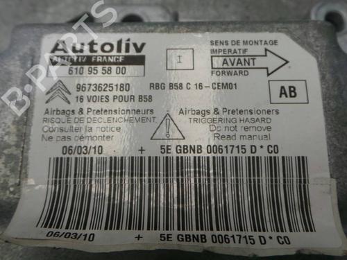 ECU airbags CITROËN C4 Grand Picasso I (UA_) 1.6 HDi | BP2996776M53 
