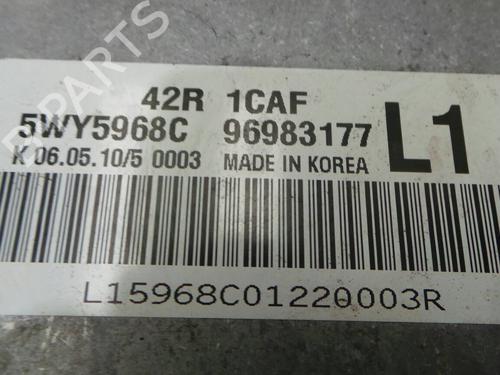 Engine control unit (ECU) CHEVROLET AVEO / KALOS Hatchback (T250, T255) 1.2 LPG | BP1797065M57 