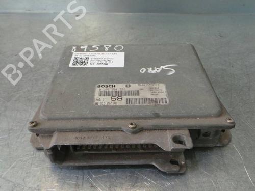 Used Engine control unit (ECU) CITROËN SAXO (S0, S1) 1.1 X, SX (54 hp) 89580