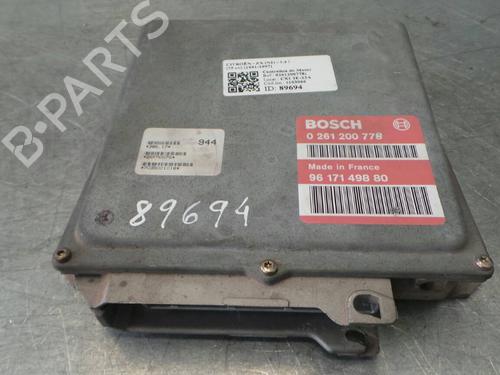 Used Engine control unit (ECU) CITROËN ZX (N2) 1.4 i (75 hp) 89694