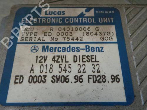 Engine control unit (ECU) MERCEDES-BENZ C-CLASS (W202) C 220 D (202.121) | BP168545M57 