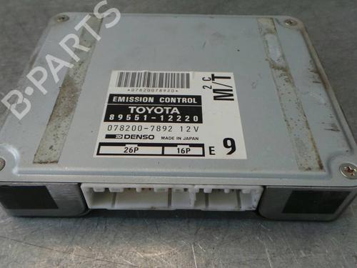 Engine control unit (ECU) TOYOTA COROLLA (_E10_) 2.0 D (CE100_, CE100R) 89551-12220  078200-7892