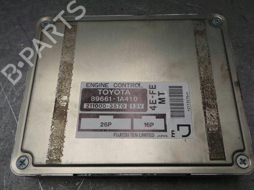 Engine control unit (ECU) TOYOTA COROLLA (_E10_) 1.3 XLI 16V (EE101) 89661-1A410  211000-3570