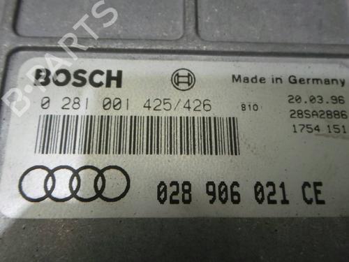 Engine control unit (ECU) AUDI A4 B5 (8D2) 1.9 TDI | BP2291732M57 