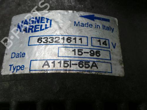 Alternator FIAT BRAVA (182_) 1.4 12 V (182.BA) | BP4627643M7 