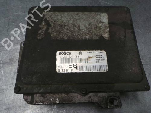 Steuergerät Motor für PEUGEOT 106 II (1A_, 1C_) 1.1 i (60 hp) 234048