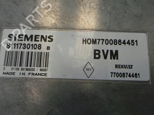 Engine control unit (ECU) RENAULT MEGANE I (BA0/1_) 1.4 e (BA0E, BA0V) | BP18648M57