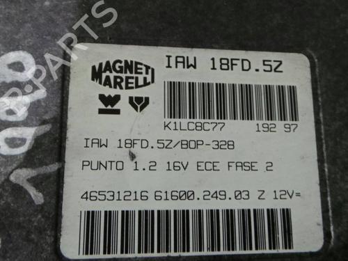 Engine control unit (ECU) FIAT PUNTO (176_) 1.2 16V | BP134229M57 