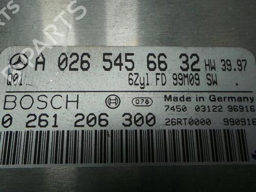 Engine control unit (ECU) MERCEDES-BENZ M-CLASS (W163) ML 320 (163.154) | BP2009317M57 