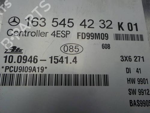 Elektronisk modul MERCEDES-BENZ M-CLASS (W163) ML 320 (163.154) | BP2009318M83 