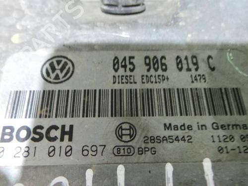 Engine control unit (ECU) VW POLO IV (9N_, 9A_) 1.4 TDI | BP704549M57 