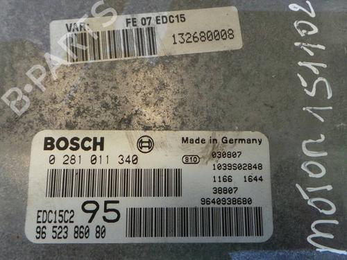 Engine control unit (ECU) CITROËN C5 I Break (DE_) 2.0 HDi (DERHZB, DERHZE) | BP60884M57 
