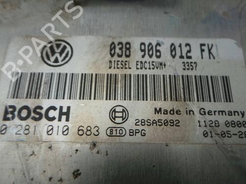 Engine control unit (ECU) SEAT TOLEDO II (1M2) 1.9 TDI | BP2291758M57 