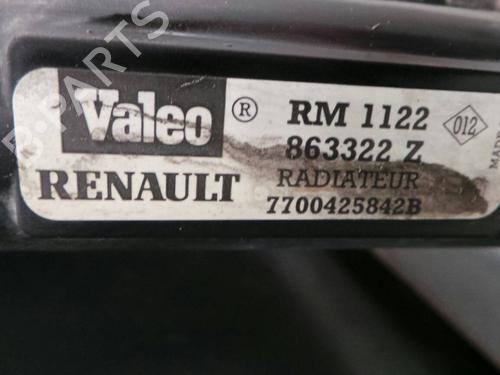 Radiador de água RENAULT SCÉNIC I MPV (JA0/1_, FA0_) 1.4 16V (JA0D, JA1H, Ja0W, JA10) | BP254498M31 