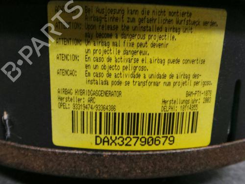 Driver airbag OPEL MERIVA A MPV (X03) 1.7 DTI (E75) | BP141686C9 