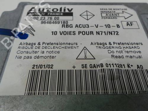 Airbag module CITROËN XSARA (N1) 1.4 i | BP4634931M53 