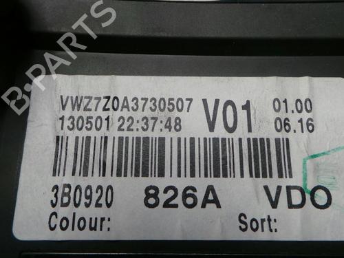 Cockpit VW PASSAT B5.5 (3B3) 1.9 TDI | BP3501744C47 